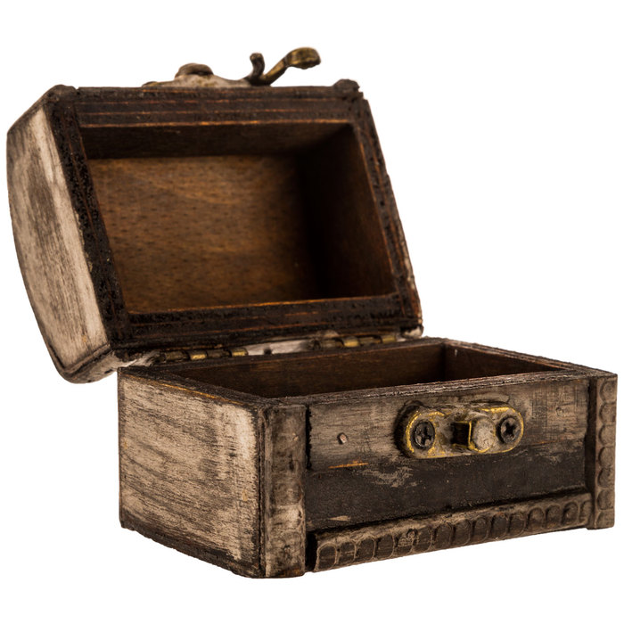 Extra Small Distressed Brown Trunk Box Hobby Lobby 1146240